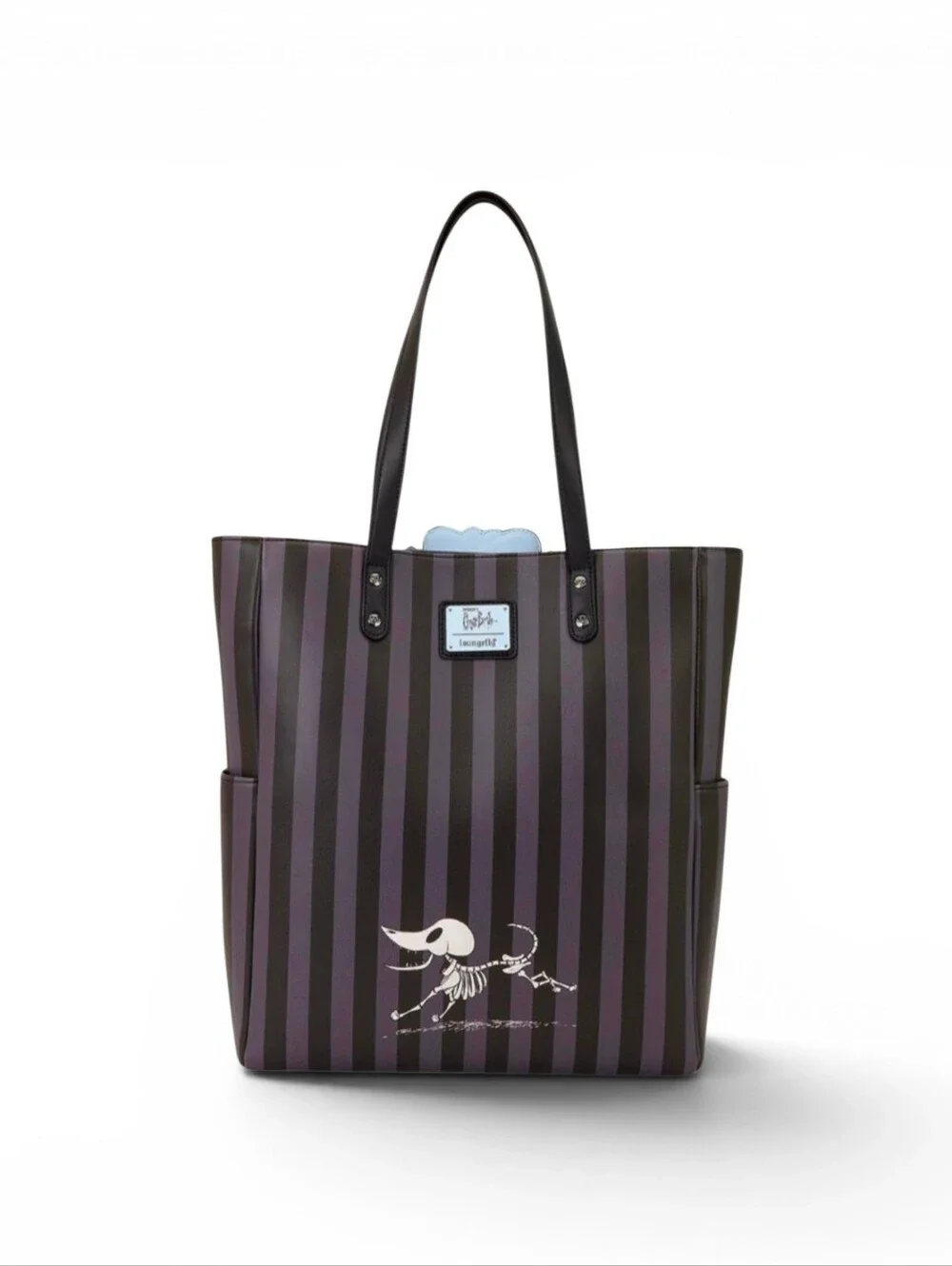 Loungefly Corpse Bride Victor & Emily Faux Leather Tote Bag NWT